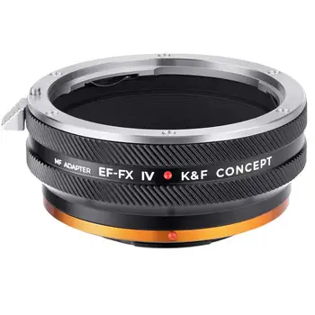 K & F Concept EF-FX PRO Крепление объектива Canon EF к корпусу камеры Fujifilm X Переходное кольцо с матовым лаком для Fujifilm X-A5 X-E2 X-T20