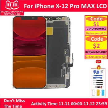 AAA + ++ ЖК-дисплей Для iPhone X Xs OLED с 3D сенсорным Цифрователем дисплей для iPhone x Замена Дигитайзера ЖК-экрана в сборе с Подарком