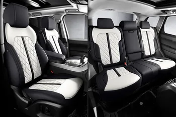 изготовленные на заказ Кожаные Чехлы для автомобильных сидений Haval F7 H6 2020 2021 2022 F7X H9 Jolion Dargo Аксессуары автомобильные наклейки