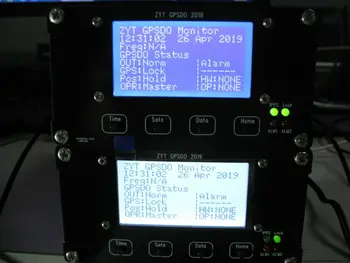 Обновленная версия SAM STP 2878 ZYT-GPSDO-3 LCD 10 МГц 1PPS OCXO GPS Дисциплинированный генератор