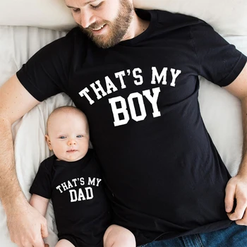 Одинаковые рубашки для отца и сына, Рубашки для папы и сына, Одинаковые рубашки на День отца, Семейные комплекты, Летние Футболки для мальчиков