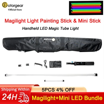 Vectorgear Magilight Профессиональный Портативный светодиодный светильник Magic Tube Light Видео Фото Фотография Креативное Искусство Граффити