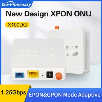 XPON ONU 10/100/1000 М Порт RJ45 SC GPON Восходящий 1,25 Гбит/с/Нисходящий 2,5 Гбит/с Поддерживает шифрование данных, групповое вещание и т. Д