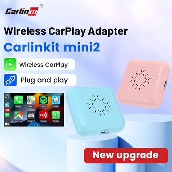 Беспроводной адаптер Carlinkit Carplay Ai Box Автомобильный мультимедийный плеер Bluetooth Wifi Автоматическое подключение Подключи и играй Mini Car Play Беспроводной
