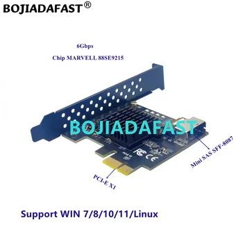 Разъем Mini SAS SFF-8087 для подключения к PCI Express PCI-E 1X Плата контроллера для устройств хранения данных и сервера