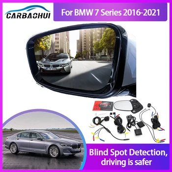 Мониторинг слепых зон автомобиля BMW 7 Серии 2016-2021 BSD BSM Система Радиолокационного Обнаружения Микроволновый Датчик Ассистент Безопасности вождения
